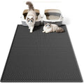 Cat Litter Mat | Honeycomb Double-Layer EVA Trapping Mat for Litter Box