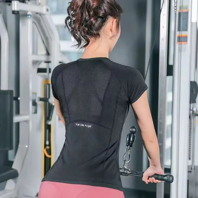 Women's Quick-Dry Sports T-Shirt | Yoga & Running Top