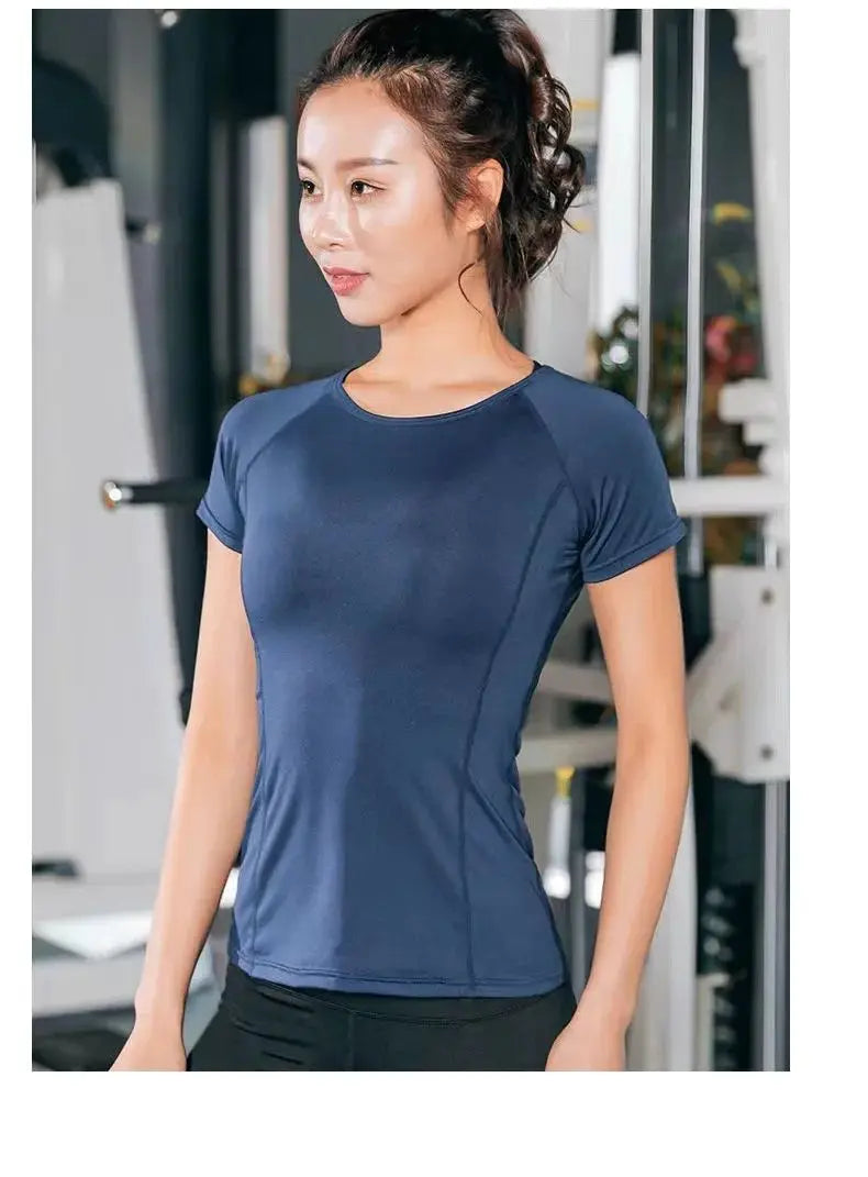 Women's Quick-Dry Sports T-Shirt | Yoga & Running Top