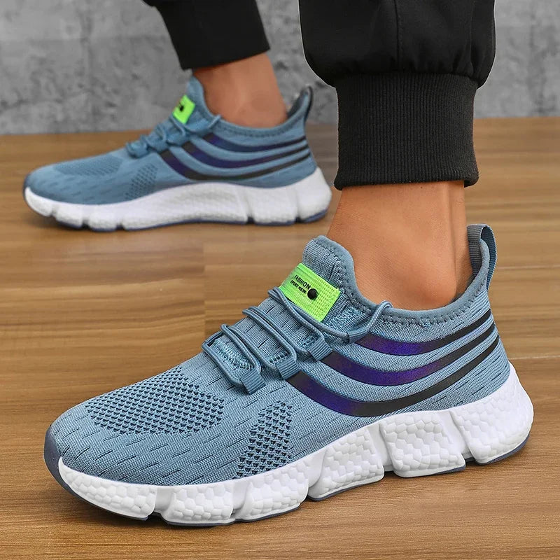 Men's Breathable Casual Sneakers | Lightweight Anti-Slip Running Shoes