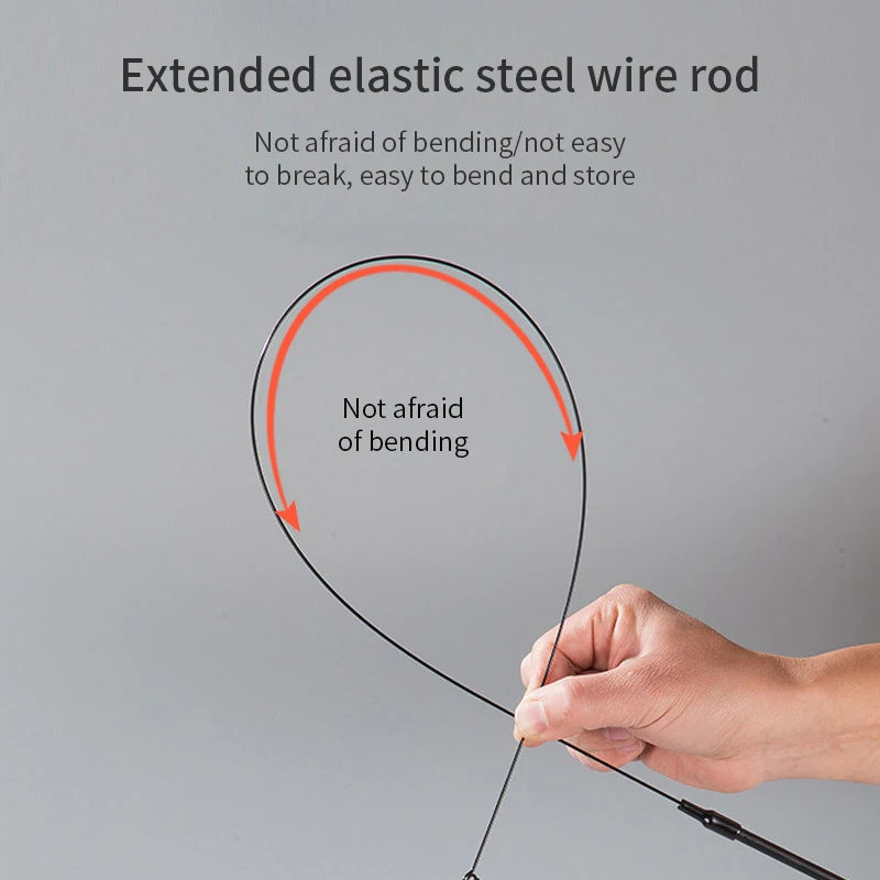 Interactive Cat Feather Wand Toy | Hands-Free Suction Cup Teaser with Bell