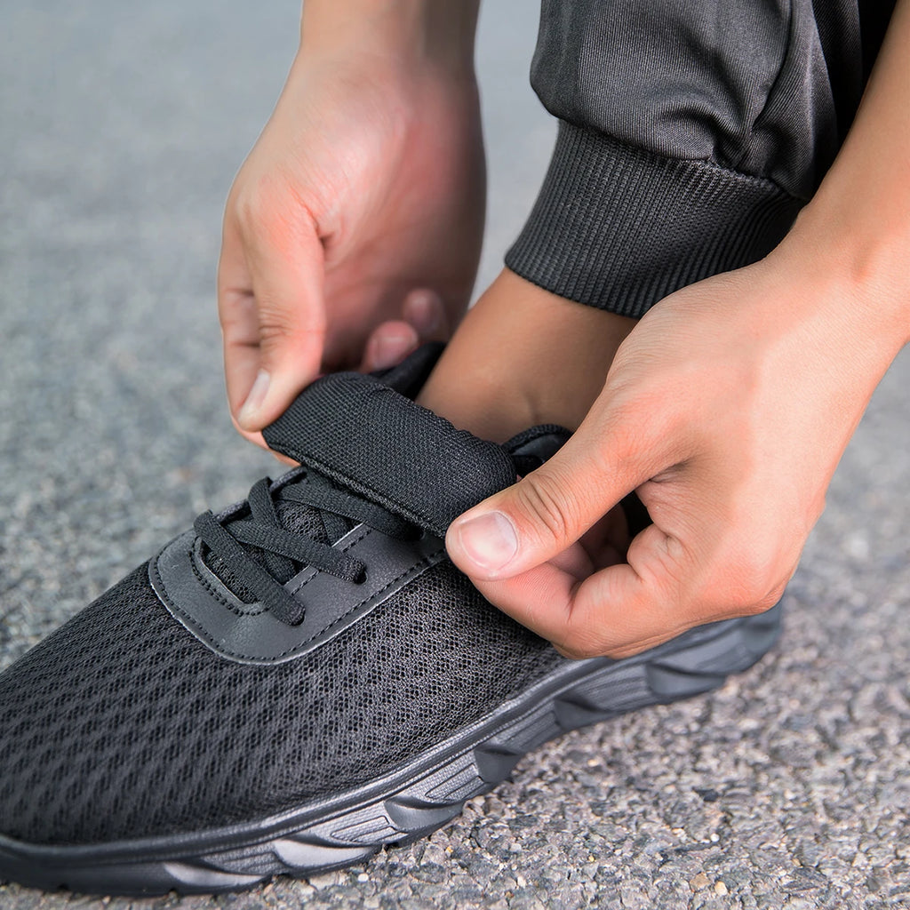 Men's Mesh Athletic Sneakers | Lightweight Non-Slip Training Shoes