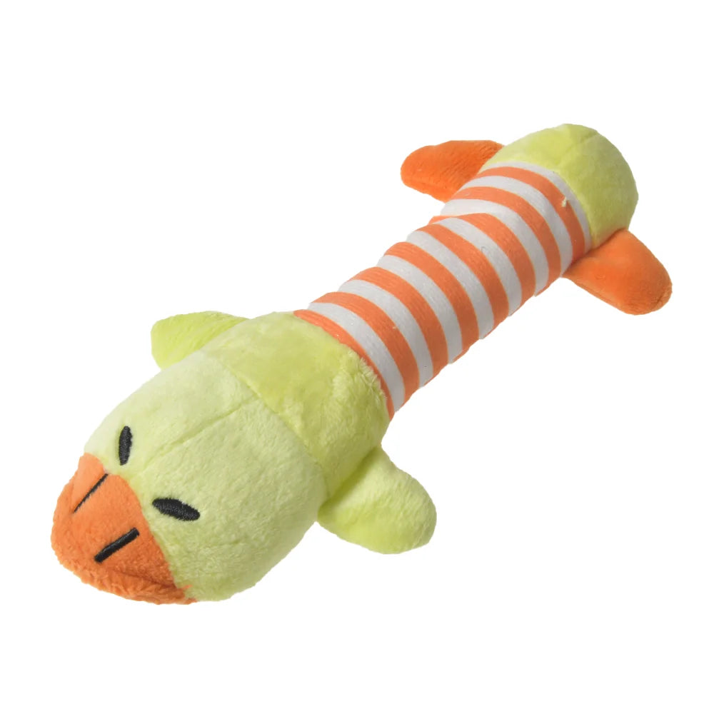 Pet Plush Character Chew Toy | Soft Stuffed Interactive Toy for Dogs & Cats