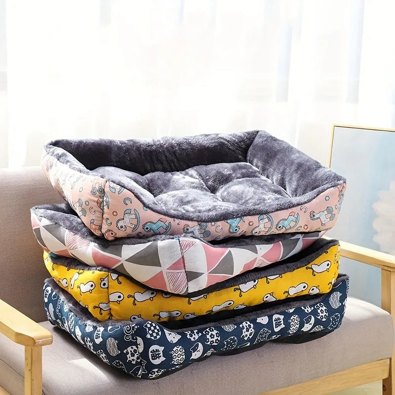 Dog Winter Sofa Bed | Cozy Bolster Bed for Small, Medium & Large Dogs