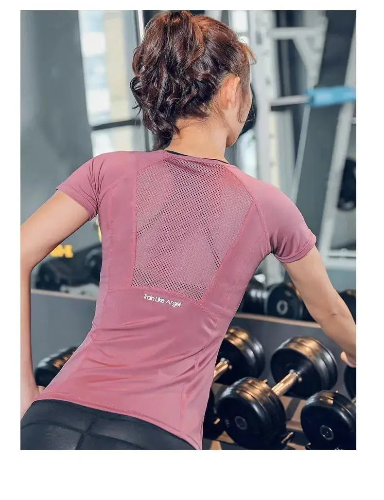 Women's Quick-Dry Sports T-Shirt | Yoga & Running Top