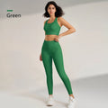 Women's 2-Piece Yoga Set | High-Waist Leggings & Sports Bra