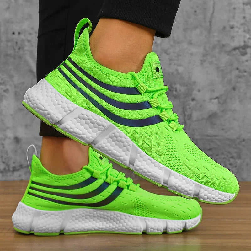Men's Breathable Casual Sneakers | Lightweight Anti-Slip Running Shoes