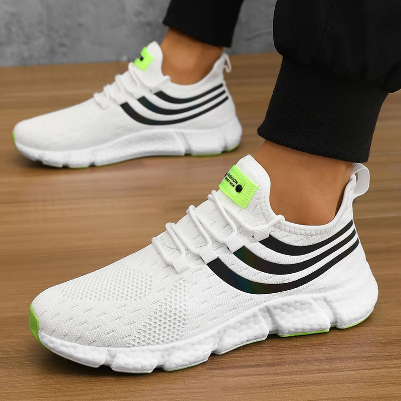 Men's Breathable Casual Sneakers | Lightweight Anti-Slip Running Shoes