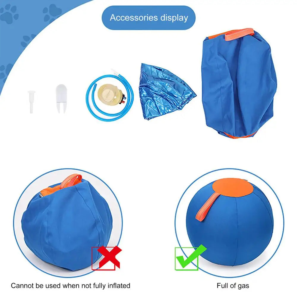 Giant Inflatable Dog Herding Ball | Large Outdoor Training & Play Ball for Dogs