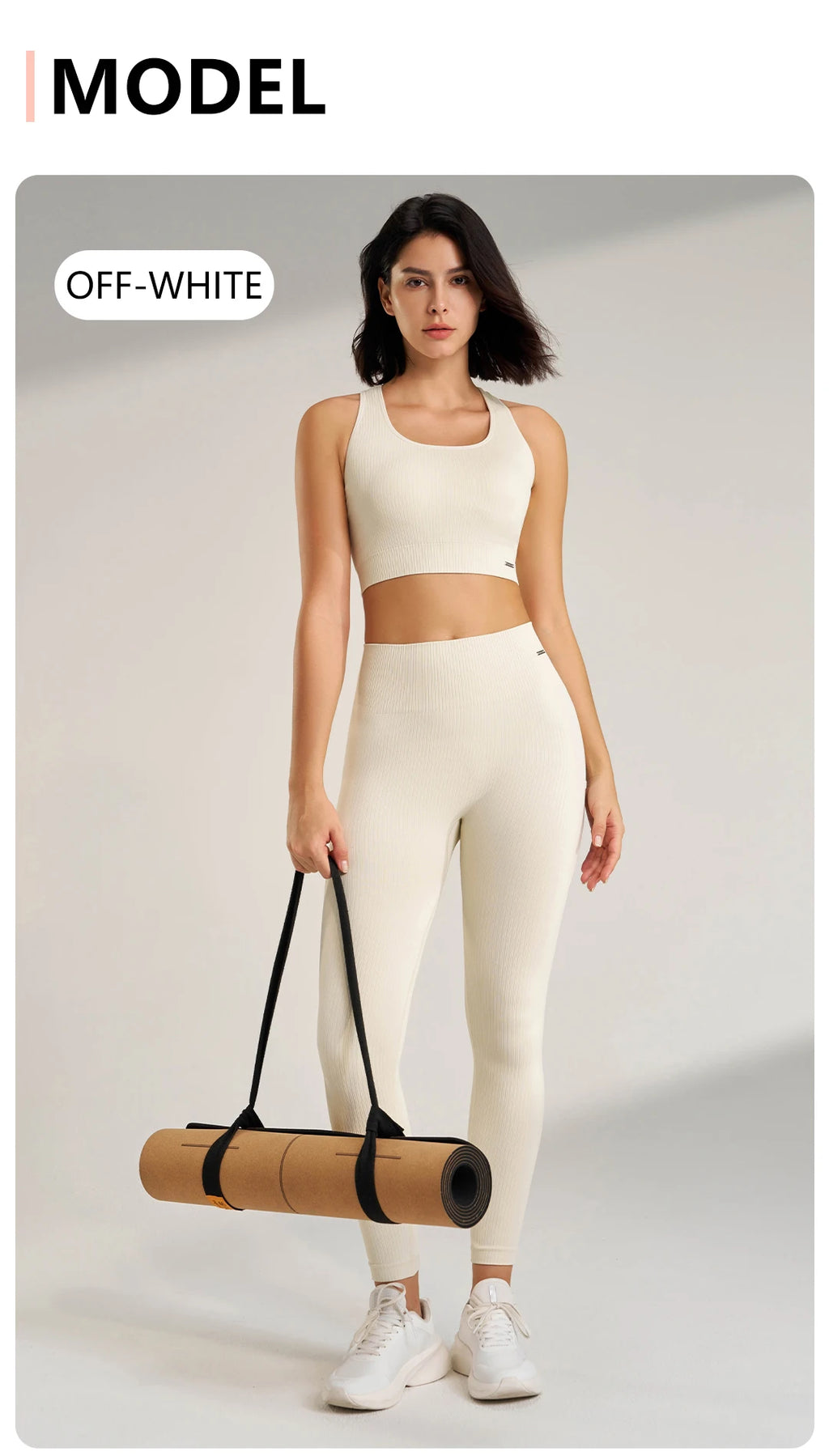 Women's 2-Piece Yoga Set | High-Waist Leggings & Sports Bra