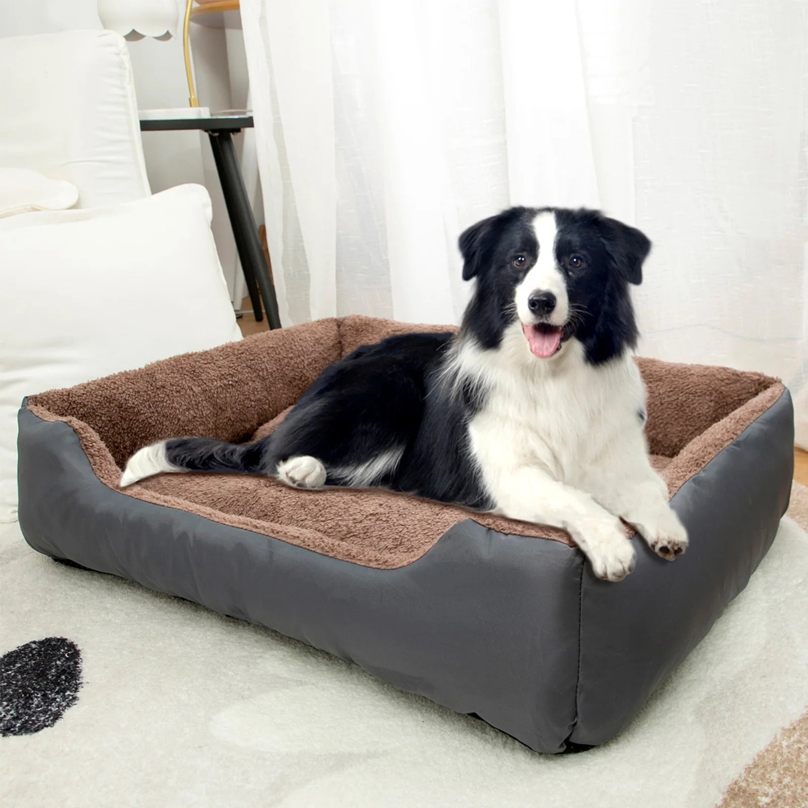 Dog Sofa Bed | Cozy Breathable Cushion Basket for Small, Medium & Large Dogs