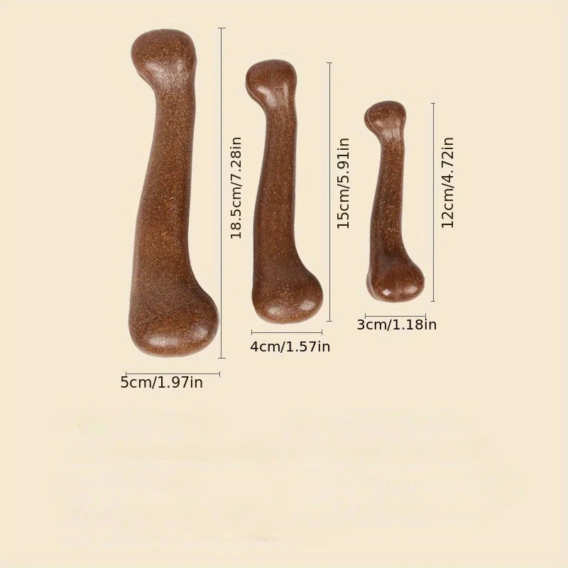 Beef Flavored Dog Chew Bone Toy | Durable Teeth Cleaning & Training Toy
