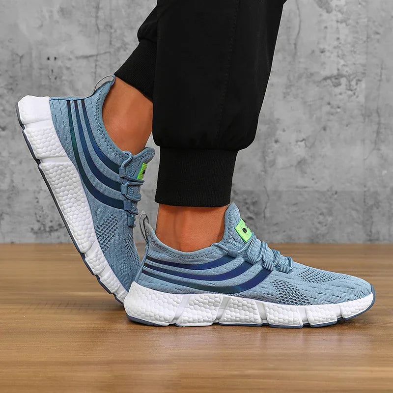 Men's Breathable Casual Sneakers | Lightweight Anti-Slip Running Shoes