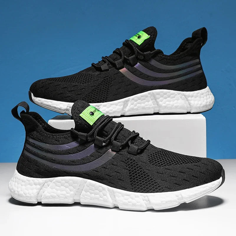 Men's Breathable Casual Sneakers | Lightweight Anti-Slip Running Shoes