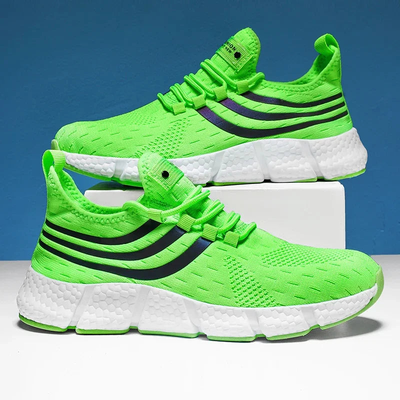 Men's Breathable Casual Sneakers | Lightweight Anti-Slip Running Shoes
