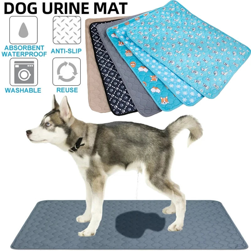Reusable Dog Pee Pad | Washable Waterproof Absorbent Training Mat for Pets