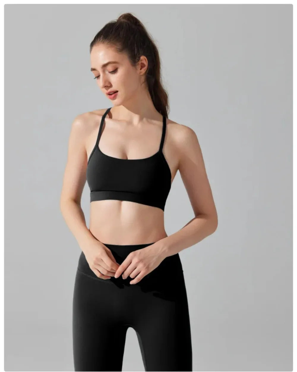 Activewear Set 2-Piece: Sports Bra & High Waist Leggings, Workout Outfit for Yoga, Running, Fitness & Gym Clothing for Women’s