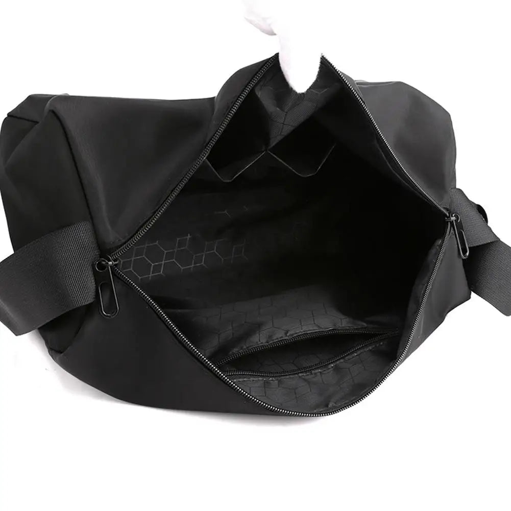 Waterproof Gym Bag Unisex Large Capacity Sport Fitness Yoga Shoulder Bag For Men Women Travel Storage Casual Nylon Crossbody