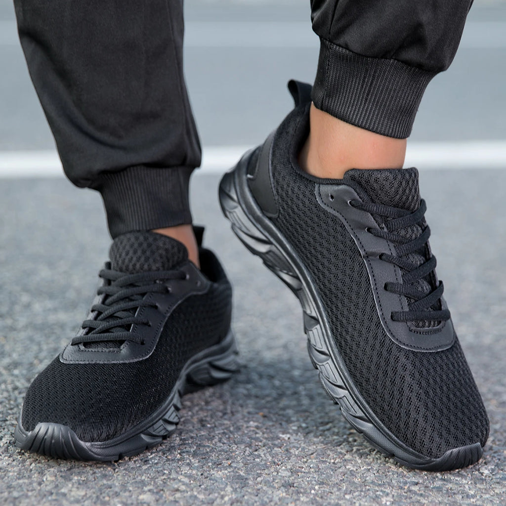 Men's Mesh Athletic Sneakers | Lightweight Non-Slip Training Shoes