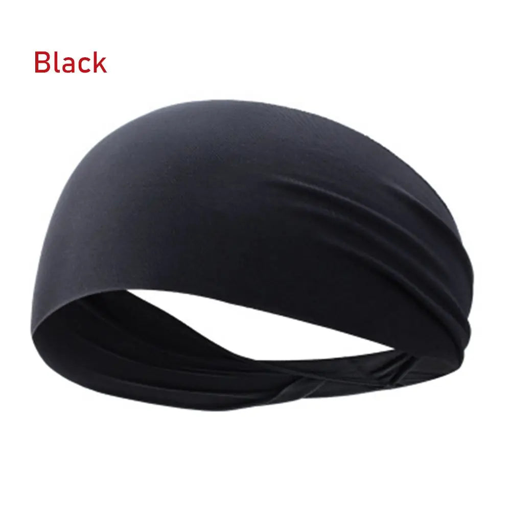 6 Color Men/Women Athletic  Sport Sweatband Running Hair Band Yoga Headband Fitness Bandage
