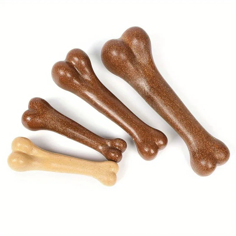 Beef Flavored Dog Chew Bone Toy | Durable Teeth Cleaning & Training Toy