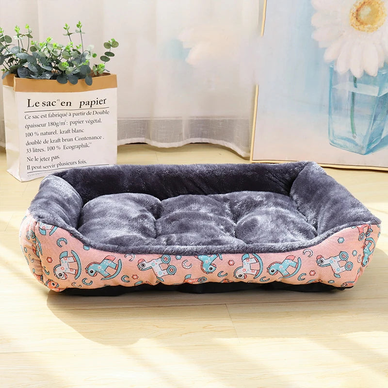Dog Winter Sofa Bed | Cozy Bolster Bed for Small, Medium & Large Dogs