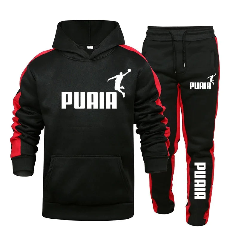 Men's Hoodie & Sweatpants Set | Casual Athletic Tracksuit