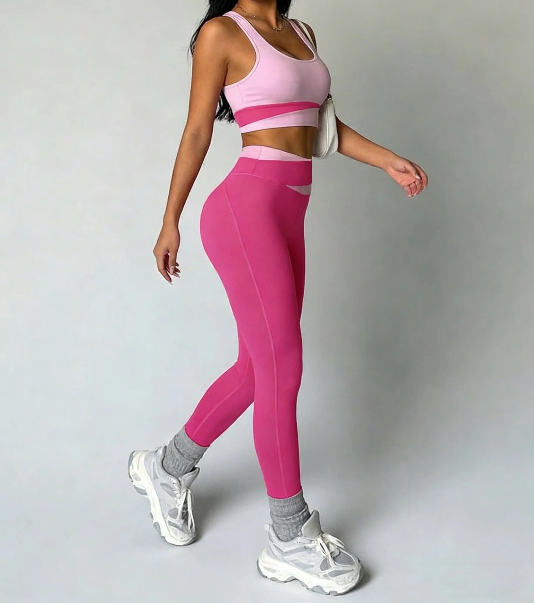 Women's Yoga Set | Sexy Sports Bra & High-Waist Leggings Workout Outfit
