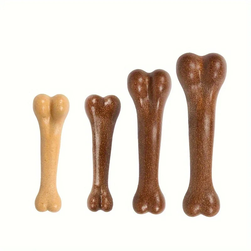 Beef Flavored Dog Chew Bone Toy | Durable Teeth Cleaning & Training Toy