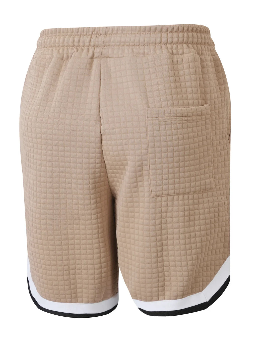 Men's Waffle Weave Athletic Shorts – Breathable Casual Fit