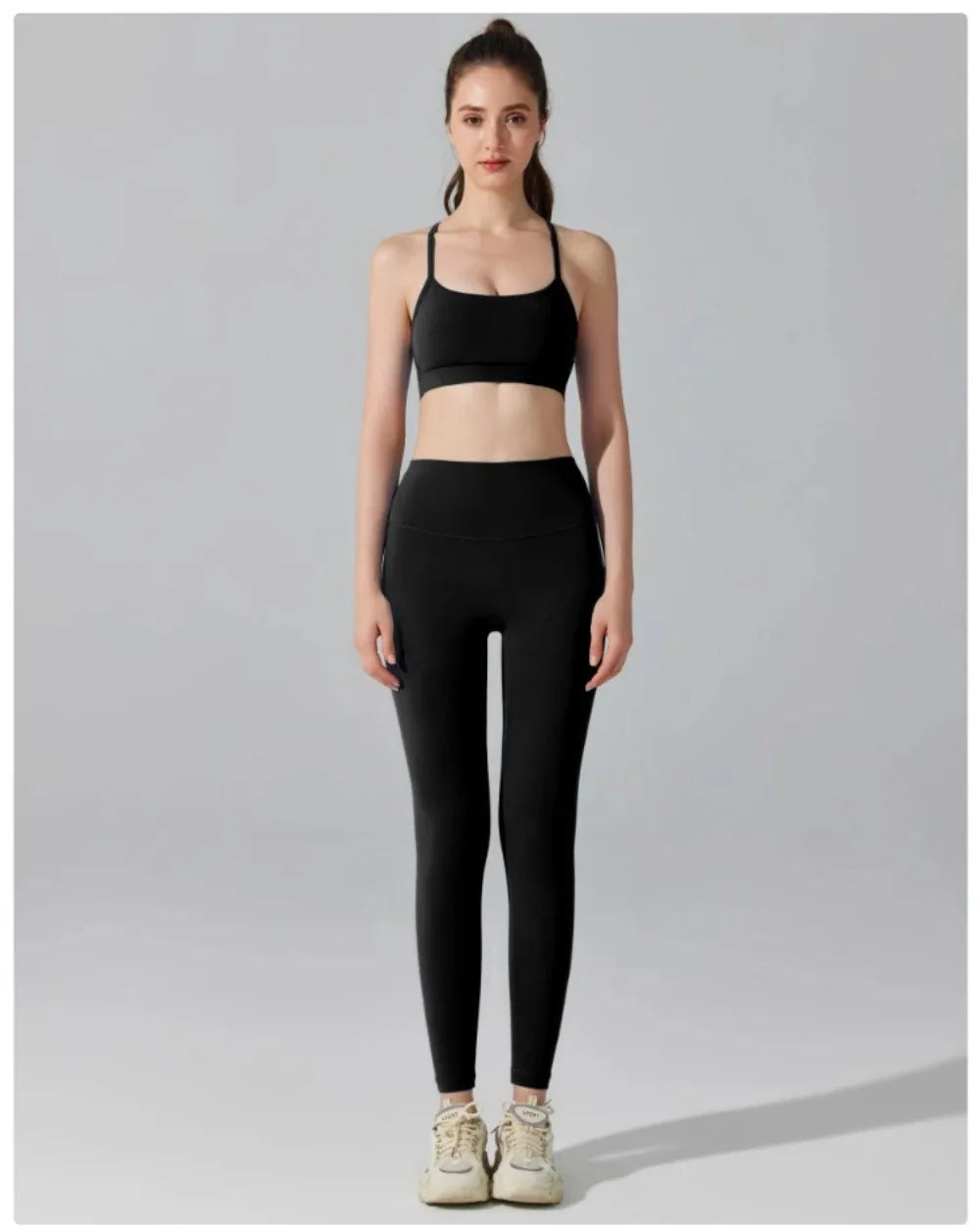 Activewear Set 2-Piece: Sports Bra & High Waist Leggings, Workout Outfit for Yoga, Running, Fitness & Gym Clothing for Women’s