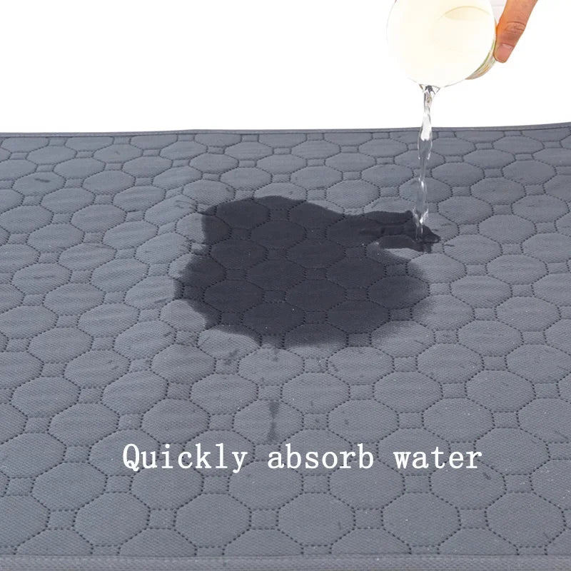 Reusable Dog Pee Pad | Washable Waterproof Absorbent Training Mat for Pets