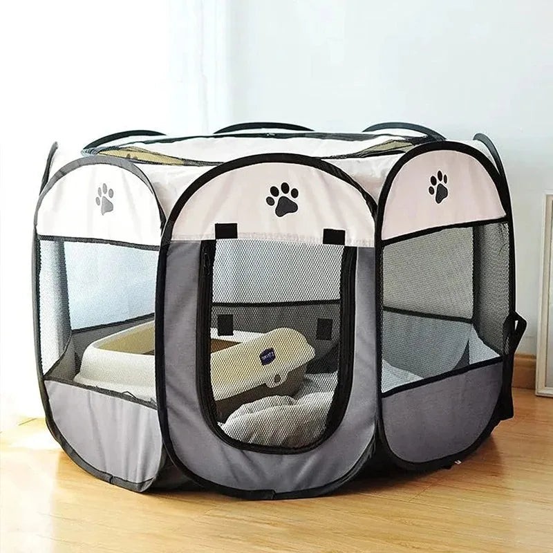 Cozy Pet Bed Basket | Soft Cushion House for Cats & Dogs