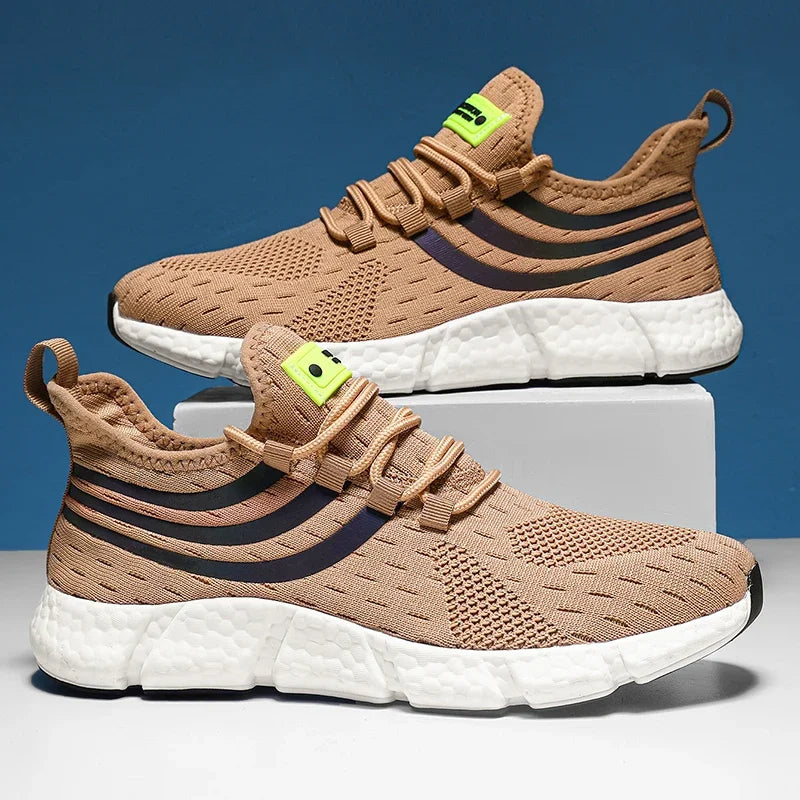 Men's Breathable Casual Sneakers | Lightweight Anti-Slip Running Shoes