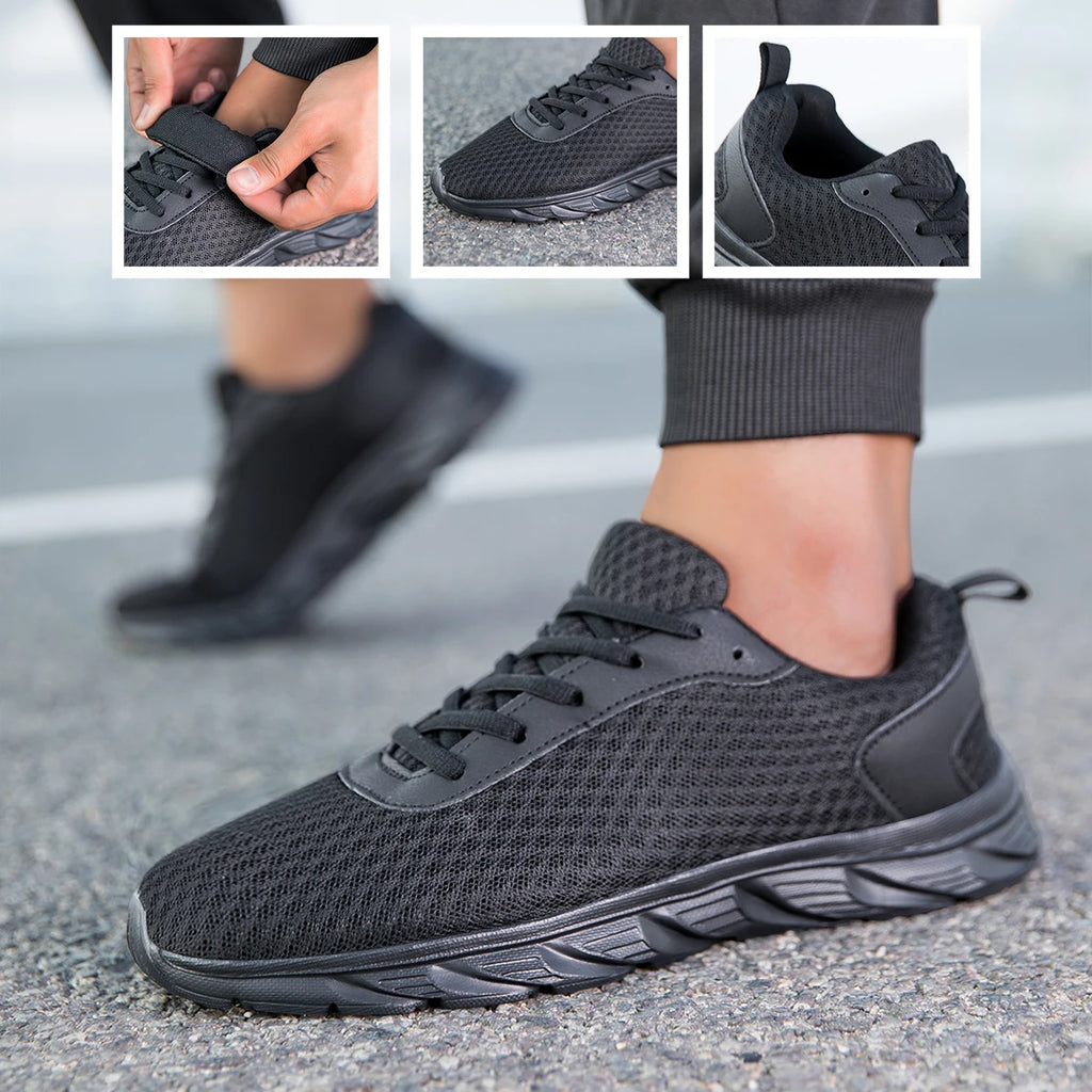 Men's Mesh Athletic Sneakers | Lightweight Non-Slip Training Shoes