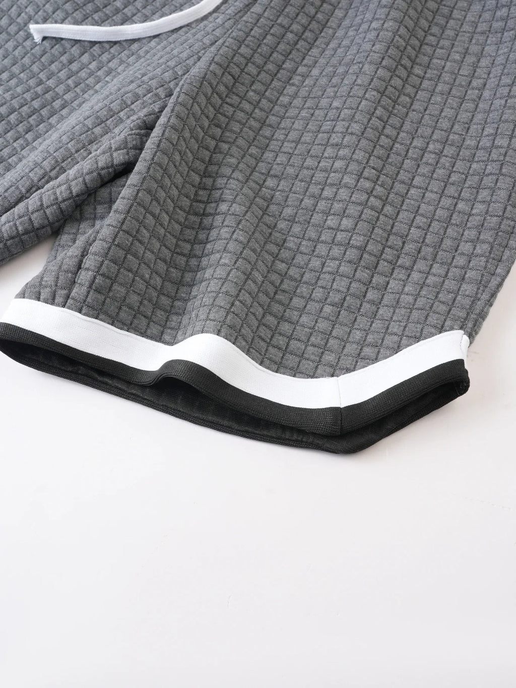 Men's Waffle Weave Athletic Shorts – Breathable Casual Fit