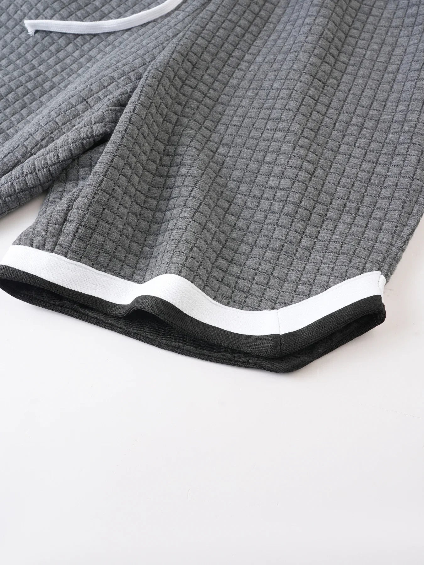Men's Waffle Weave Athletic Shorts – Breathable Casual Fit