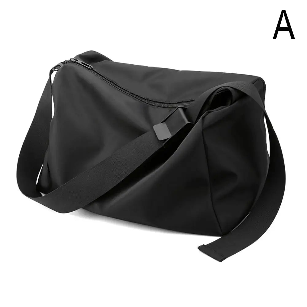 Waterproof Gym Bag Unisex Large Capacity Sport Fitness Yoga Shoulder Bag For Men Women Travel Storage Casual Nylon Crossbody