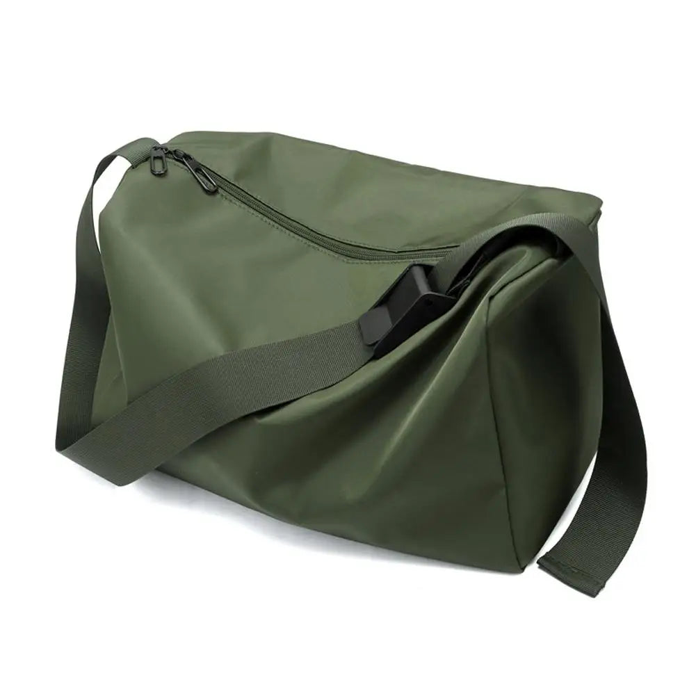 Waterproof Gym Bag Unisex Large Capacity Sport Fitness Yoga Shoulder Bag For Men Women Travel Storage Casual Nylon Crossbody
