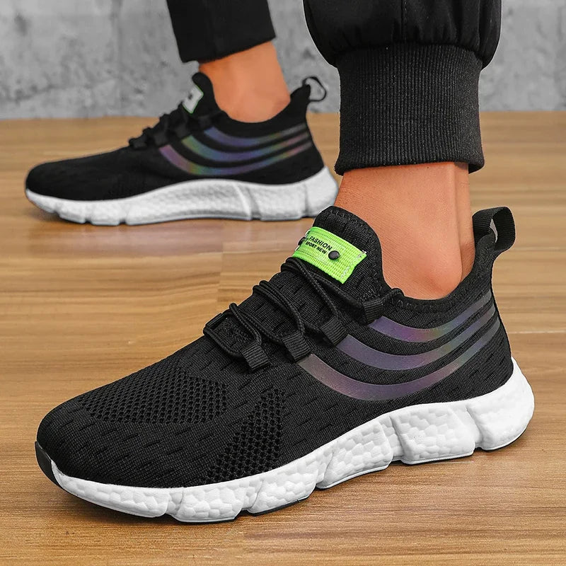 Men's Breathable Casual Sneakers | Lightweight Anti-Slip Running Shoes