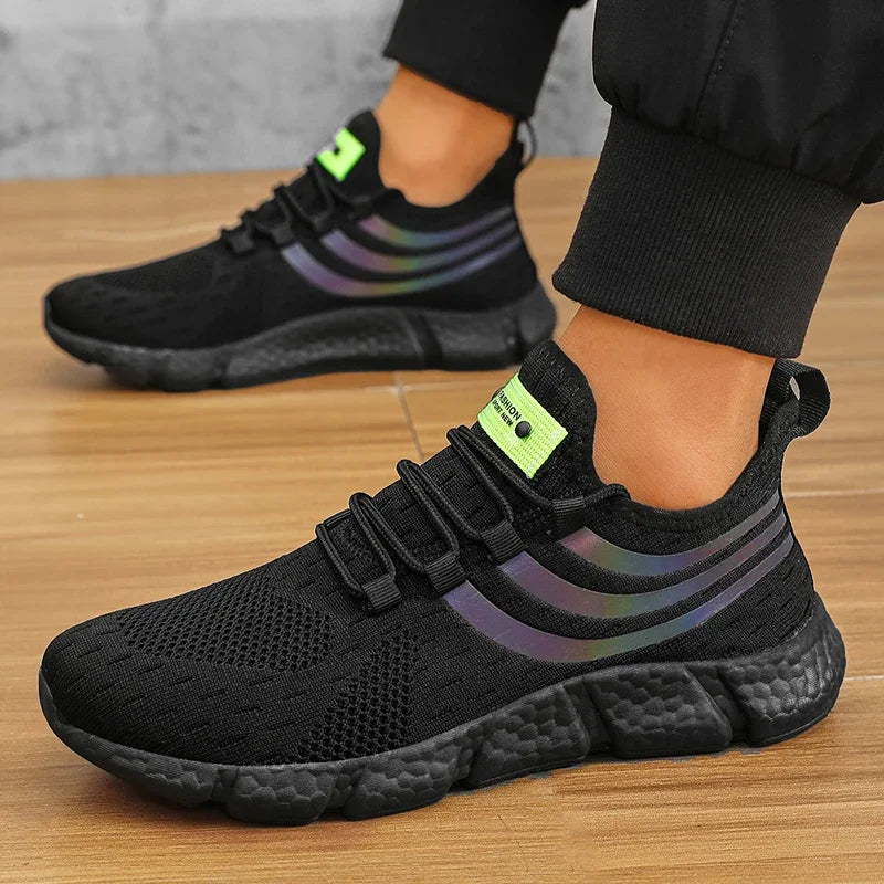 Men's Breathable Casual Sneakers | Lightweight Anti-Slip Running Shoes