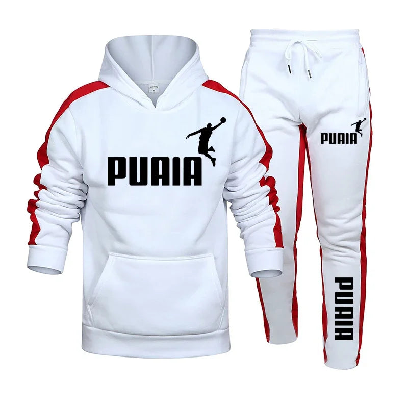 Men's Hoodie & Sweatpants Set | Casual Athletic Tracksuit
