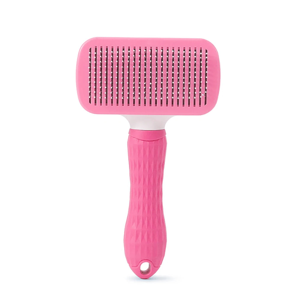 Pet Grooming Slicker Brush | Hair Remover & Deshedding Comb for Dogs & Cats