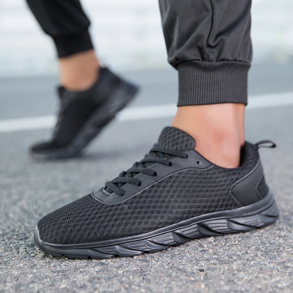 Men's Mesh Athletic Sneakers | Lightweight Non-Slip Training Shoes