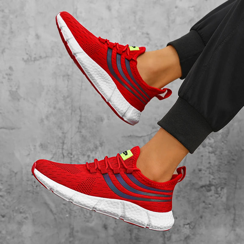Men's Breathable Casual Sneakers | Lightweight Anti-Slip Running Shoes