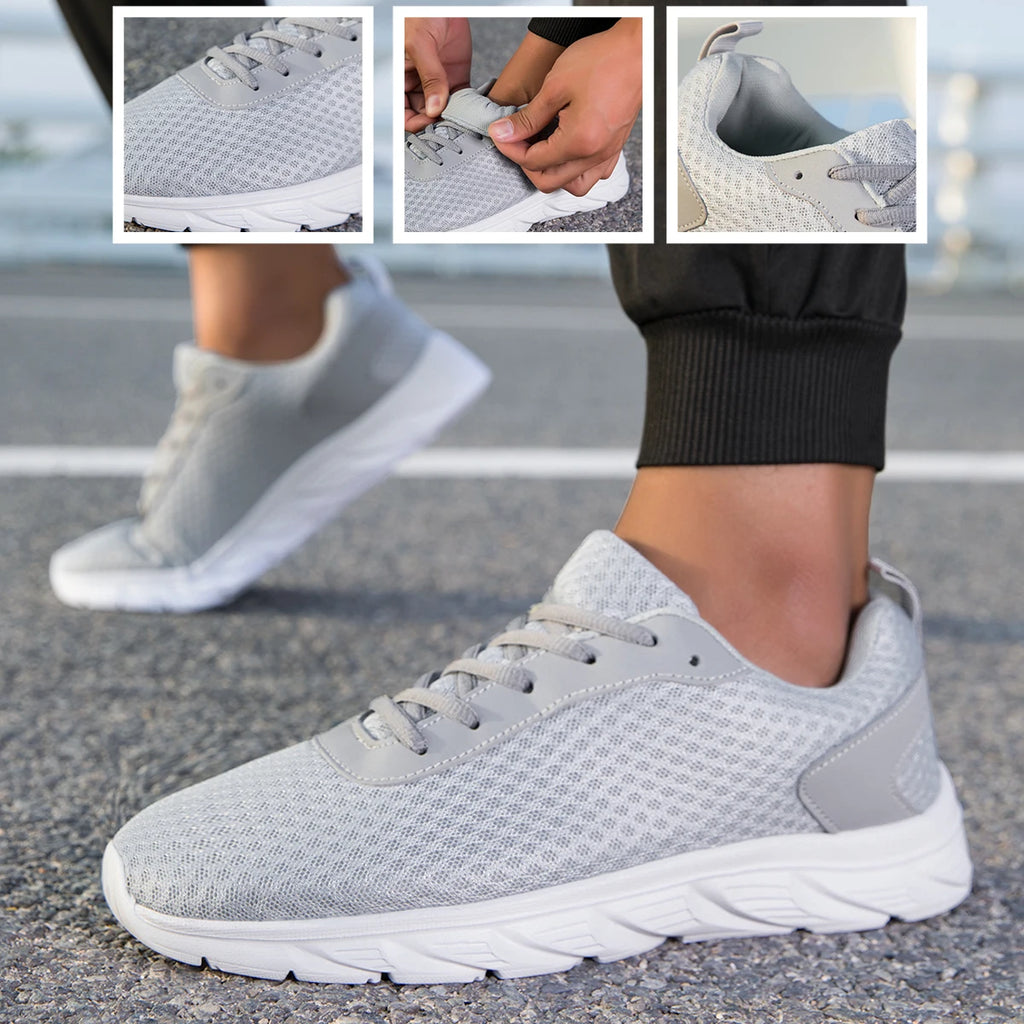Men's Mesh Athletic Sneakers | Lightweight Non-Slip Training Shoes