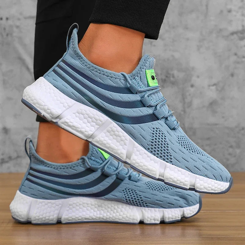 Men's Breathable Casual Sneakers | Lightweight Anti-Slip Running Shoes