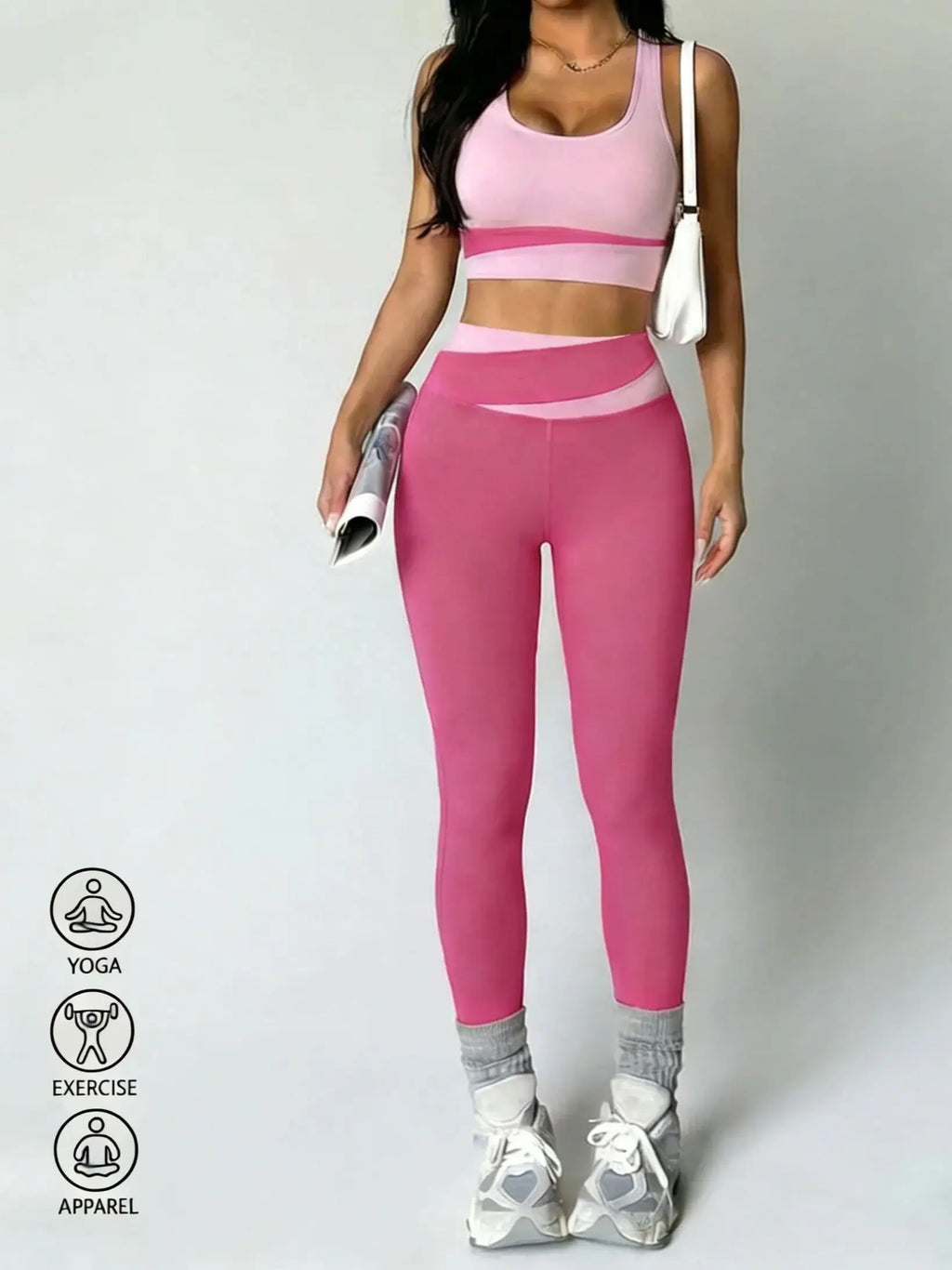 Women's Yoga Set | Sexy Sports Bra & High-Waist Leggings Workout Outfit