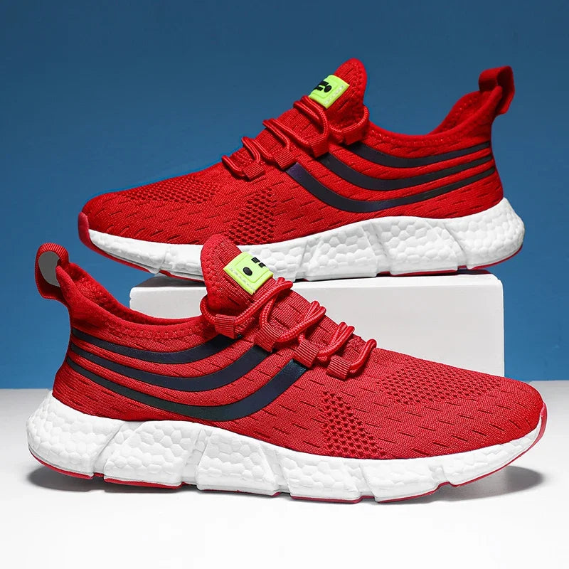 Men's Breathable Casual Sneakers | Lightweight Anti-Slip Running Shoes