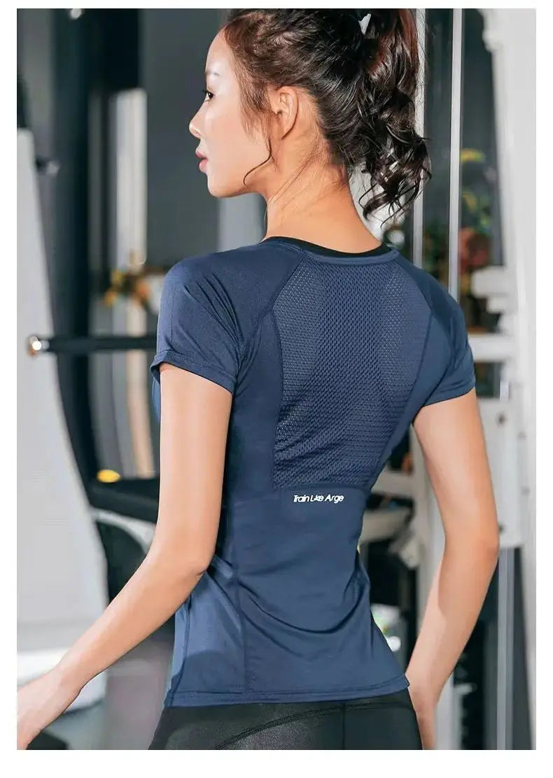 Women's Quick-Dry Sports T-Shirt | Yoga & Running Top